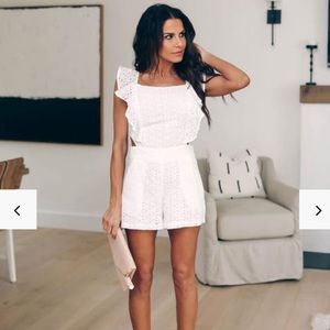 White romper